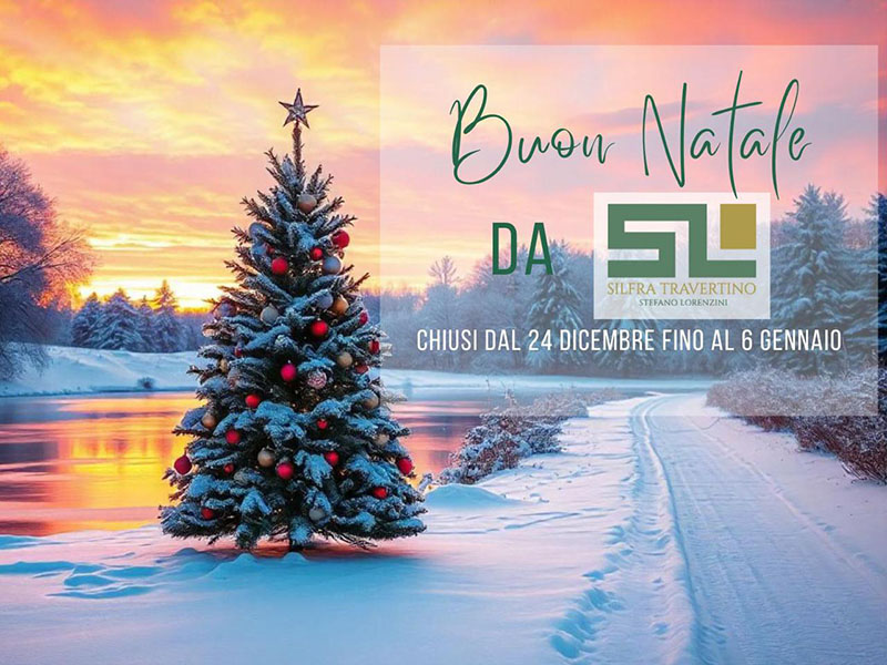 Buone feste, Silfra Travertino Buone feste